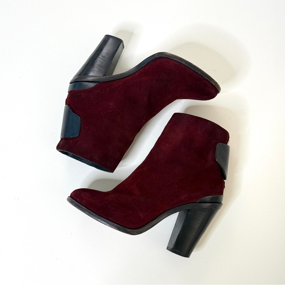 rag & bone Burgundy Ankle Boots